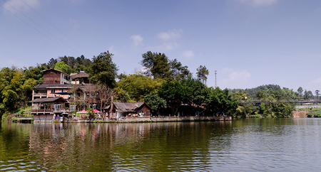 四川自贡尖山风景区标识系统设计与制作